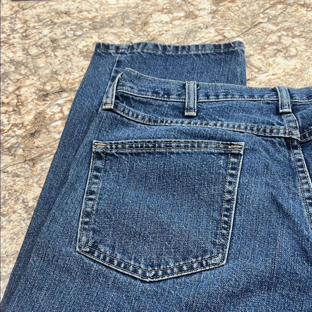 Magellan Outdoors Men's Blue Straight Jeans - Picture 7 of 7